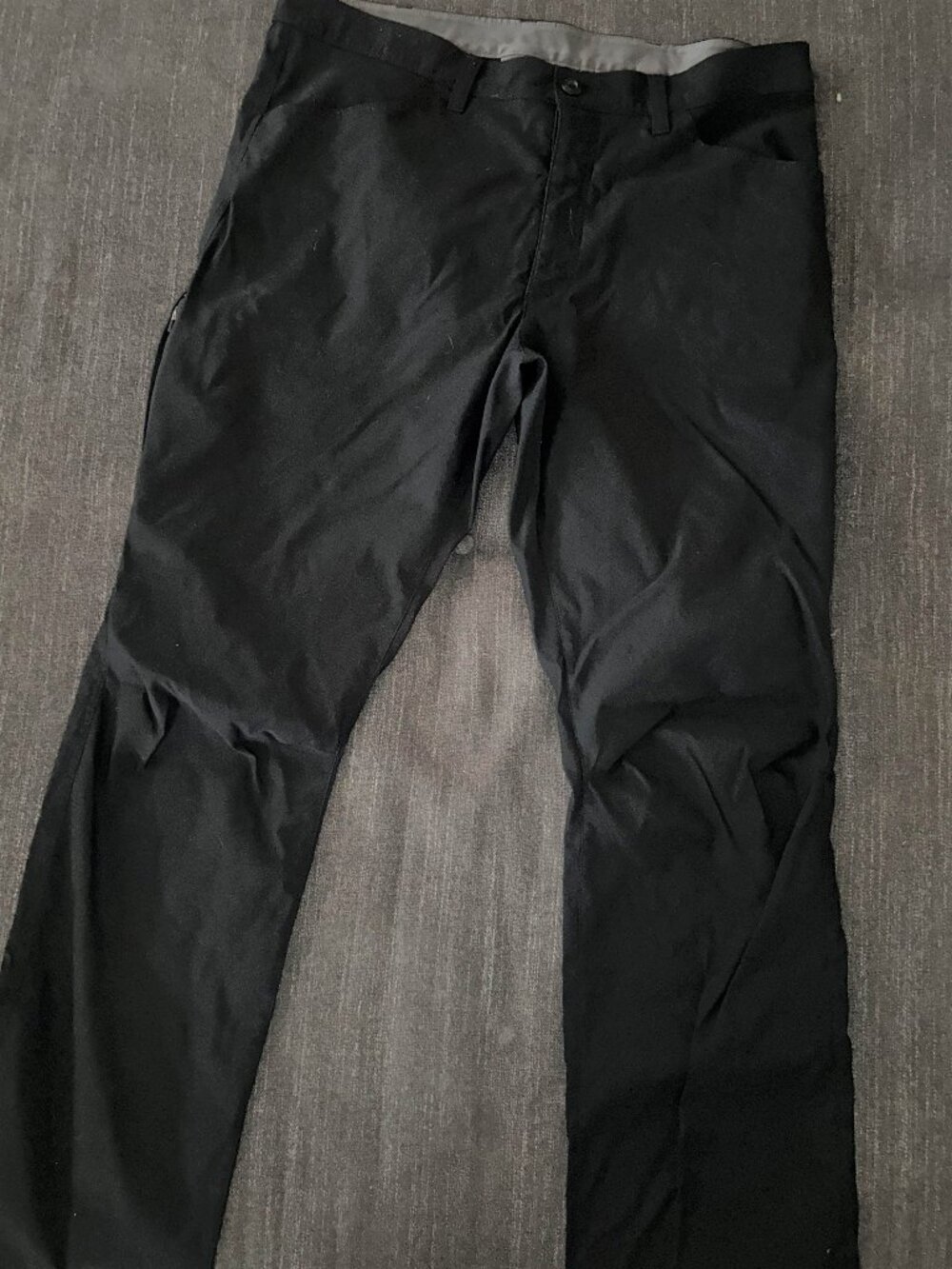 Eddie Bauer Black Technical Hiking Outdoor Pants Men's Size 38x34